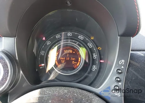 2013 Fiat 500 Abarth из США, поврежденный, VIN 3C3CFFFH5DT627589